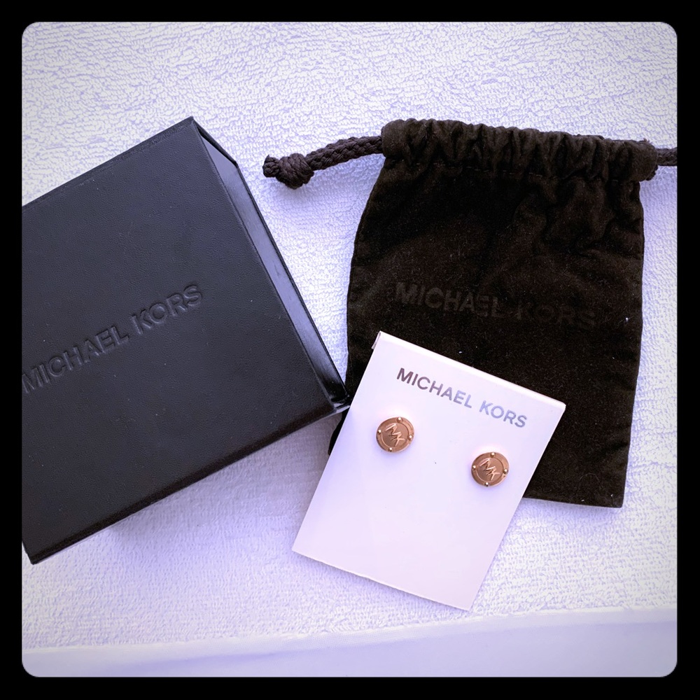 Micheal Kors Gold earrings